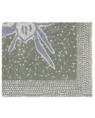 Ibuki cashmere and silk square scarf HEMISPHERE
