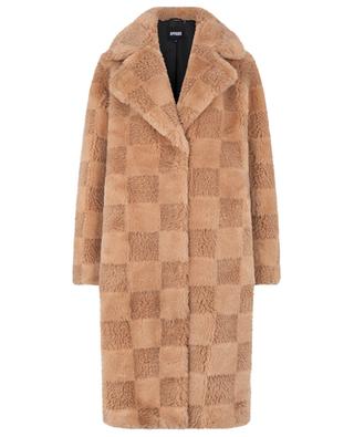 Tikka Checkerboard plus oversize coat APPARIS
