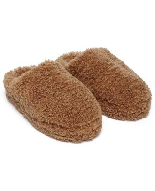 Misha Luxe Teddie plush slippers APPARIS