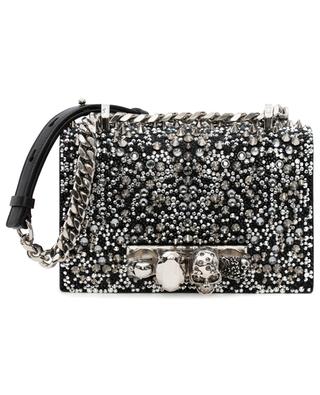 Mini Jewelled studded and crystal clad shoulder bag ALEXANDER MC QUEEN