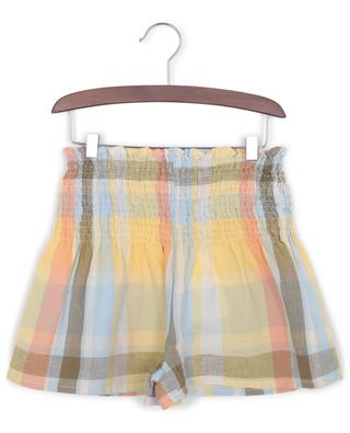 Roberta girl's cotton and linen shorts THE NEW SOCIETY