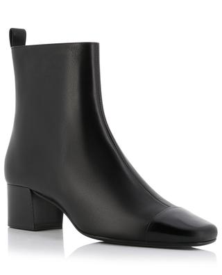 Estime Bis 50 square toe bi-material ankle boots CAREL