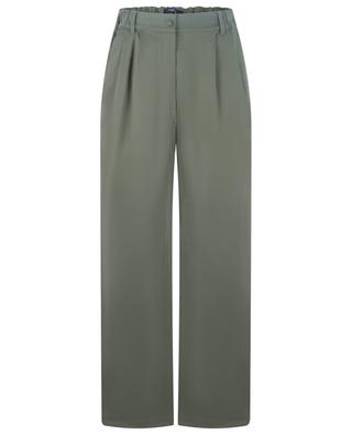 Gitane wide-leg cotton satin trousers WEEKEND MAX MARA