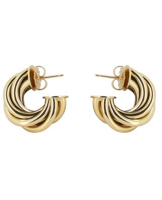 Atik Mini twisted gold-tone hoop earrings - 25 mm GAS BIJOUX