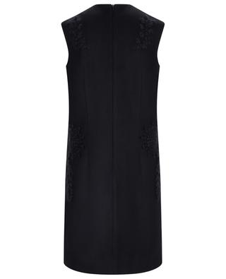Sleeveless embroidered wool mini dress ERMANNO SCERVINO