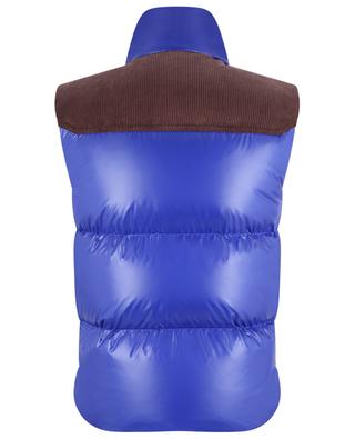 Ardeche quilted vest in nylon and corduroy MONCLER