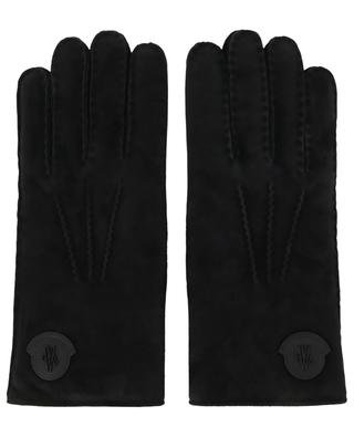 Shearling lined suede gloves MONCLER