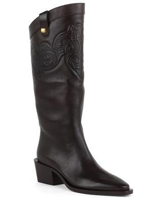 Sienna Cordoba nappa leather heeled boots SKORPIOS