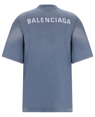 Balenciaga Back Medium Fit embroidered faded T-shirt BALENCIAGA