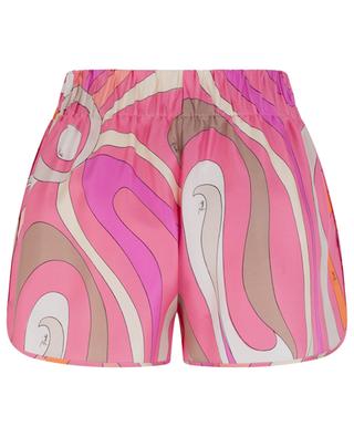 Marmo patterned silk shorts PUCCI