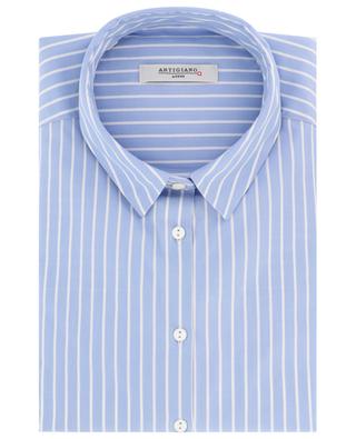 Fionetta striped cotton long-sleeved shirt ARTIGIANO