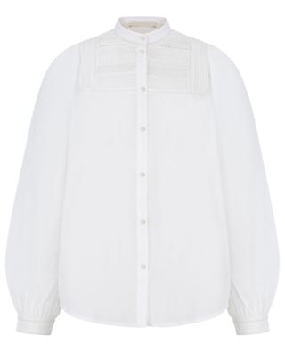 Valdo cotton and viscose long-sleeved blouse VANESSA BRUNO