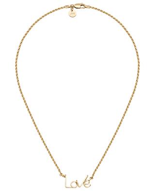 Love Squared gold-tone metal necklace ATELIER PAULIN