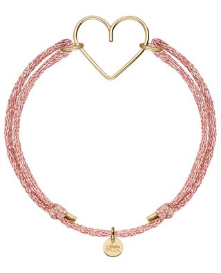 Coeur Lurex cord bracelet ATELIER PAULIN