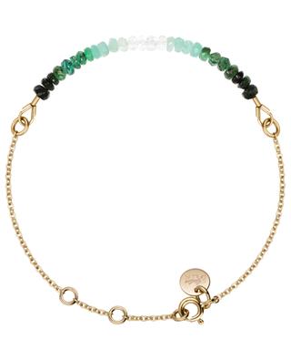 Nonza emerald adorned gold-tone bracelet ATELIER PAULIN
