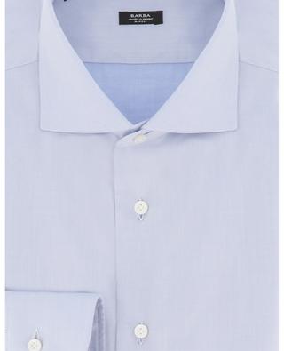 Classica cotton long-sleeved monochrome shirt BARBA