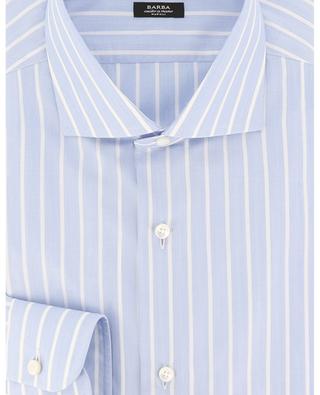 Black Label cotton long-sleeved striped shirt BARBA