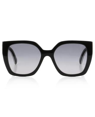 Oversized square bicolour acetate sunglasses GUCCI
