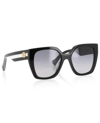 Quadratische Oversize-Sonnenbrille aus zweifarbigem Acetat GUCCI