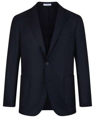 K.Jacket textured single-breasted blazer BOGLIOLI