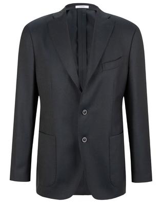 K.Jacket textured single-breasted blazer BOGLIOLI