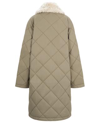 Boy quilted technical twill parka VANESSA BRUNO