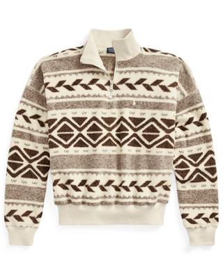 Fleece-Sweatshirt mit geometrischem Print POLO RALPH LAUREN