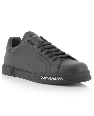Niedrige Sneakers aus mattem Leder Portofino DOLCE & GABBANA
