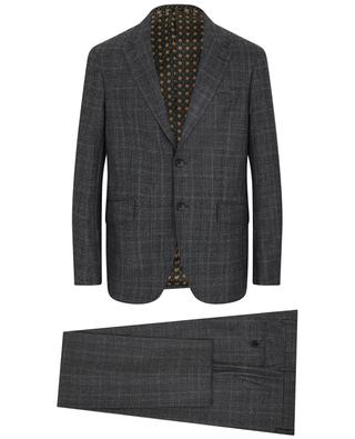 Checked wool suit ETRO