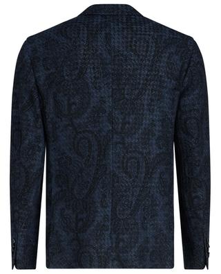 Paisley patterned jersey slim fit blazer ETRO