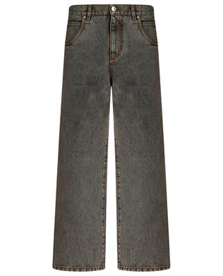 Pegaso embroidered relaxed straight leg faded jeans ETRO