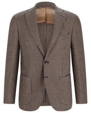 Leuca camel hair and wool blazer GIAMPAOLO