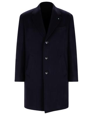 Virgin wool and cashmere long coat GIAMPAOLO