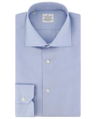 Textured cotton long-sleeved shirt GIAMPAOLO