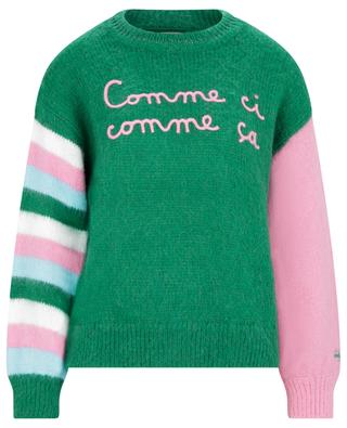Danya Soft Comme Ci fluffy embroidered jumper MC2 SAINT BARTH