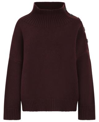 Wool and cashmere high neck jumper YVES SALOMON