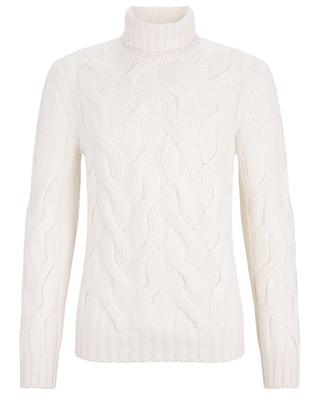 GRAN SASSO Chunky turtleneck cable-knit cashmere jumper - Bongenie Grieder