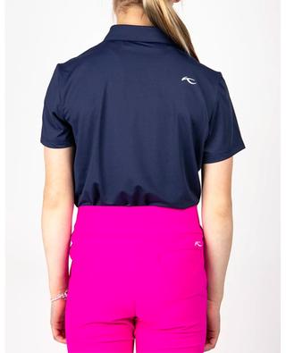 Self Collar girl's short-sleeved golf polo shirt KJUS