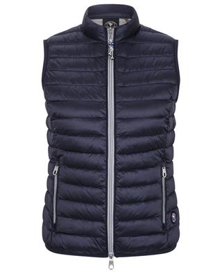 Madeira down vest with stand-up collar CAPE HORN
