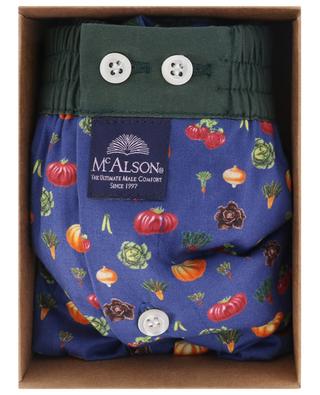 Mixed Vegetables cotton boxer shorts MC ALSON