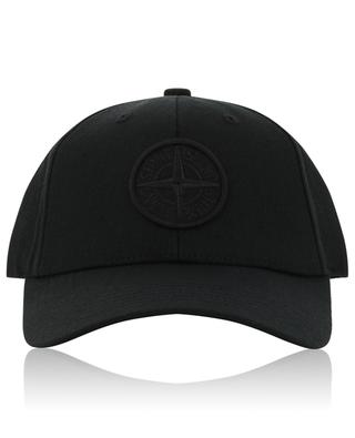 Compass logo adorned wool blend baseball cap STONE ISLAND