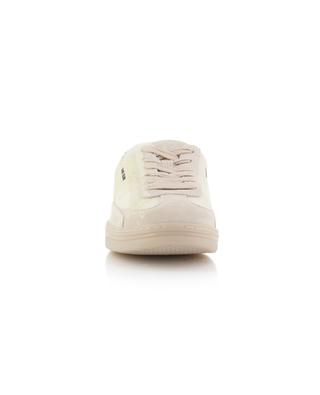 S0101 low-top printed fabric and suede sneakers STONE ISLAND