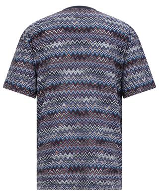 Zigzag patterned jacquard knit T-shirt MISSONI