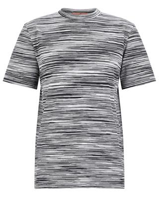 T-shirt with irregular fine stripes MISSONI