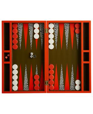 Leopard backgammon set JONATHAN ADLER