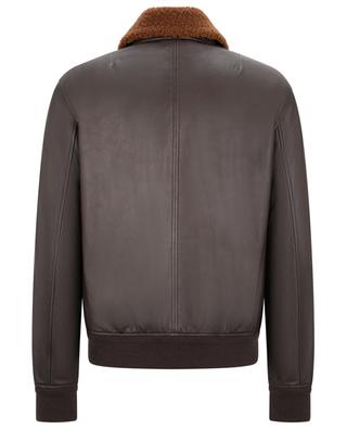 Gregory short leather jacket RUFFO