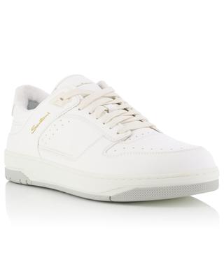Sneak-Air monochrome leather low-top sneakers SANTONI