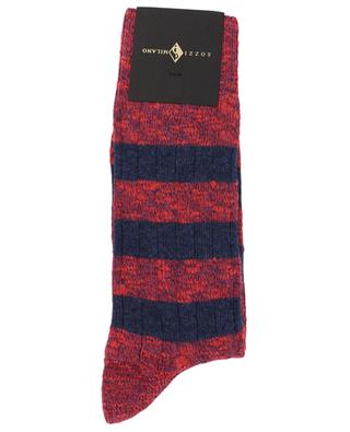 Striped mottled socks SOZZI MILANO