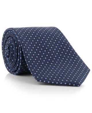 Silk printed tie FIORIO