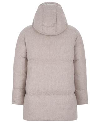 Wool and cashmere long down jacket ASPESI